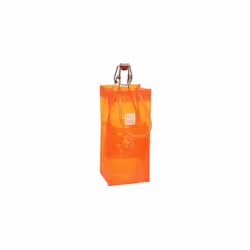 Ice Bag Wine Cooler - Portable Bottle Cooler - Orange