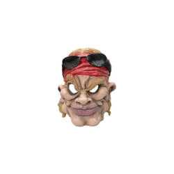 Adult American biker caricature mask