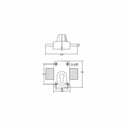 026000Â âÂ Lock X5Â Brown - Additional view 3