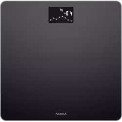 Withings Body, Electronic personal scale, 180 kg, 100 g, Black, 5 kg, kg, lb, ST
