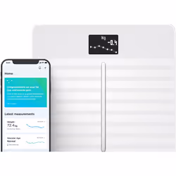 Withings WBS04B-WHITE-ALL-INTER personal scale Rectangle Electronic personal scale