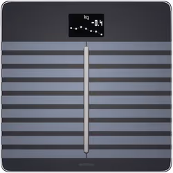 Nokia Body Cardio, Electronic personal scale, 180 kg, 100 g, Black, kg, lb, ST, Square