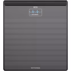 Withings BODY SCAN, Electronic personal scale, 200 kg, 50 g, Black, 5 kg, kg, lb, ST