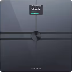 Withings Body Comp, Electronic personal scale, 200 kg, 50 g, Black, 5 kg, kg, lb