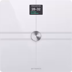 Withings Body Comp, Electronic personal scale, 200 kg, 50 g, White, 5 kg, kg, lb