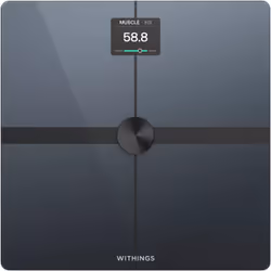 Withings Body Smart, Electronic personal scale, 200 kg, 50 g, Black, 5 kg, kg, lb, ST