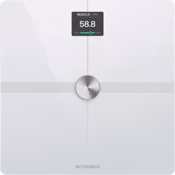 Withings Body Smart, Electronic personal scale, 200 kg, 50 g, White, 5 kg, kg, lb