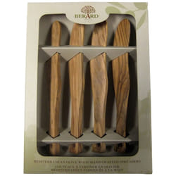 Berard Set of 4 Olivewood  7in /17.5cm Spreader  Wood