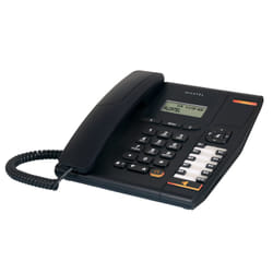 Alcatel Temporis 580 Analog/DECT telephone Caller ID Black