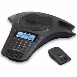 Alcatel Conference 1500, DECT telephone, Speakerphone, 50 entries, Caller ID, Black