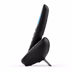 Alcatel XL595 Cordless Phone with Answering Machine, Black