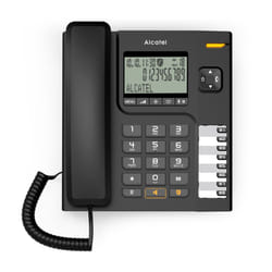 Alcatel T78, corded phone, Large Display, Black