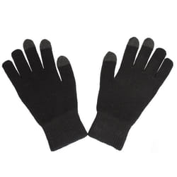Muvit Touch Screen Gloves Black Cotton