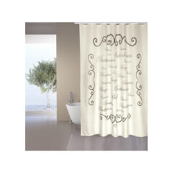 MSV 144040 shower curtain Ring Polyester Cream