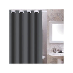 MSV 3700703943495 shower curtain Ring Polyester Grey