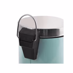 MSV 3700703991601 trash can 3 L Round Stainless steel Green