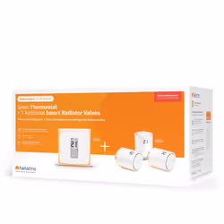 Netatmo Pack: Smart Thermostat + 3 Additional Smart Radiator Valves - Additional view 8