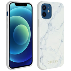 Guess iPhone12/12 Pro White Marble Effect Case
