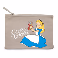 Disney Alice in Wonderland Curiouser and Curiouser Cosmetic Case