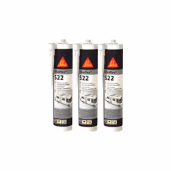 Sikaflex 522 Caravan - White - 300ml - Set of 3 Sikaflex Putty Adhesives