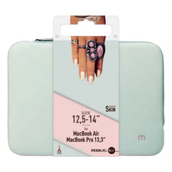 Mobilis 049005 laptop case 35.6 cm (14") Sleeve case Grey, Pink