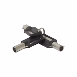 Mobilis 001272 KEY ROTATING SECURITY CABLE - MASTER KEY COMPATIBLE FOR WEDGE SLOT - Additional view 4
