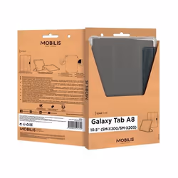 Mobilis 060010 tablet case 26.7 cm (10.5") Folio Black