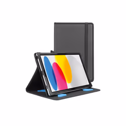 Mobilis 051063 tablet case 27.7 cm (10.9") Folio Black