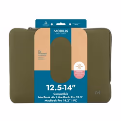 Mobilis 049020 laptop case 36.1 cm (14.2") Briefcase Green, Grey - Additional view 5