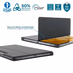 Mobilis 068016 tablet case 31.5 cm (12.4") Folio Black - Additional view 4