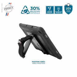 Mobilis 067012 PROTECH - Case + 360° rotating handstrap + kickstand for Galaxy Tab A9+ 11'' - Additional view 4