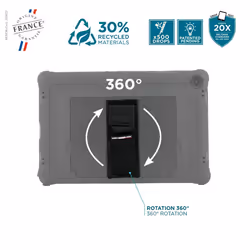 Mobilis 067012 PROTECH - Case + 360° rotating handstrap + kickstand for Galaxy Tab A9+ 11'' - Additional view 5