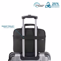 Mobilis The One 40.6 cm (16") Briefcase Black - Additional view 2