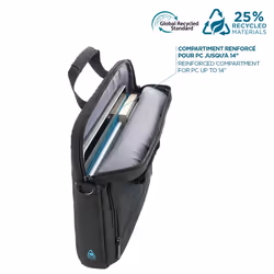 Mobilis The One 40.6 cm (16") Briefcase Black - Additional view 5