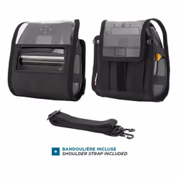 Mobilis 031021 handheld printer accessory Protective case Black, Transparent 5 pc(s) ZEBRA (ZQ610 Plus / ZQ620 Plus / ZQ630 Plus) ; HONEYWELL (RL3E / RP4E / RL4E) ; BIXOLON (SPP-R410 / SPP-L410 / XM7-40) ; STAR (SMT-400 I) - Additional view 6