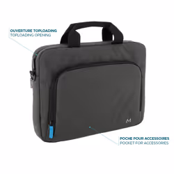 Mobilis The One Basic 35.6 cm (14") Briefcase Grey, Dark Grey