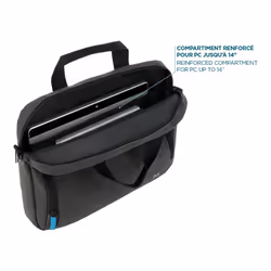 Mobilis The One Basic 35.6 cm (14") Briefcase Grey, Dark Grey