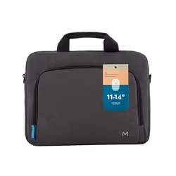 Mobilis The One Basic 35.6 cm (14") Briefcase Grey, Dark Grey - Additional view 5