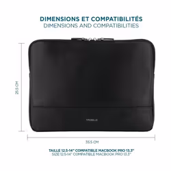 Mobilis Origine 2 35.6 cm (14") Cover Black - Additional view 2