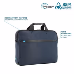 Mobilis 005039 laptop case 35.6 cm (14") Briefcase Blue - Additional view 4