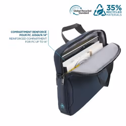 Mobilis 005039 laptop case 35.6 cm (14") Briefcase Blue - Additional view 5