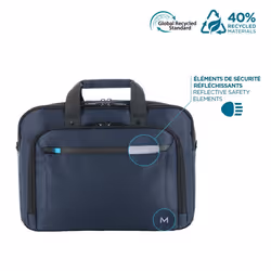 Mobilis 005040 briefcase Polycarbonate (PC), Polyester Black, Navy - Additional view 5