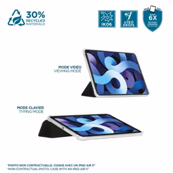 Mobilis 060017 tablet case 27.9 cm (11") Folio Black, Transparent - Additional view 2