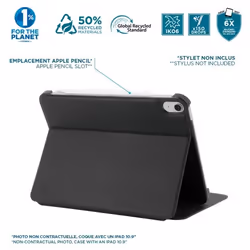 Mobilis 068019 tablet case 27.9 cm (11") Folio Black - Additional view 5