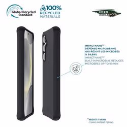 Mobilis 066075 mobile phone case 17 cm (6.7") Cover Black