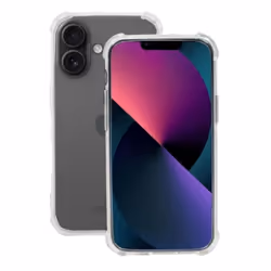 Mobilis 057033, Cover, Apple, iPhone 16, 15.5 cm (6.12"), Transparent