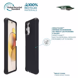 Mobilis 066077 mobile phone case 17.2 cm (6.78") Cover Black