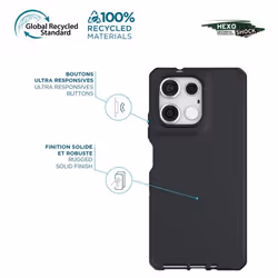 Mobilis 066077 mobile phone case 17.2 cm (6.78") Cover Black
