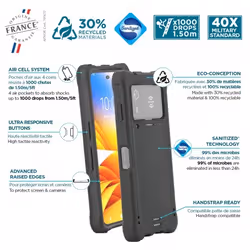 Mobilis 065029 Cover Zebra EM45 Black - Additional view 3
