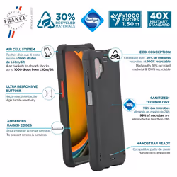 Mobilis 054017 mobile phone case 16.8 cm (6.6") Cover Black - Additional view 2